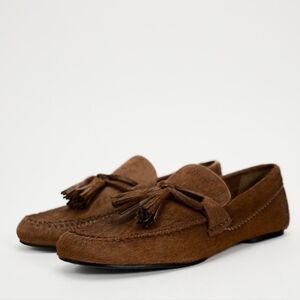 Zara FURSKIN LOAFERS